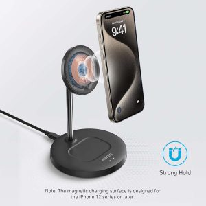 SAMKE无线充电座 PowerWave 2合1磁性支架