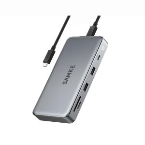 SAMKE USB-C集线器（10合1，双4K HDMI）